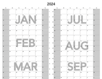 2024 Print Your Own Calendar